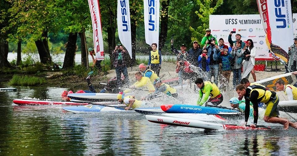 Hot November SUP Race. Kiev 2018