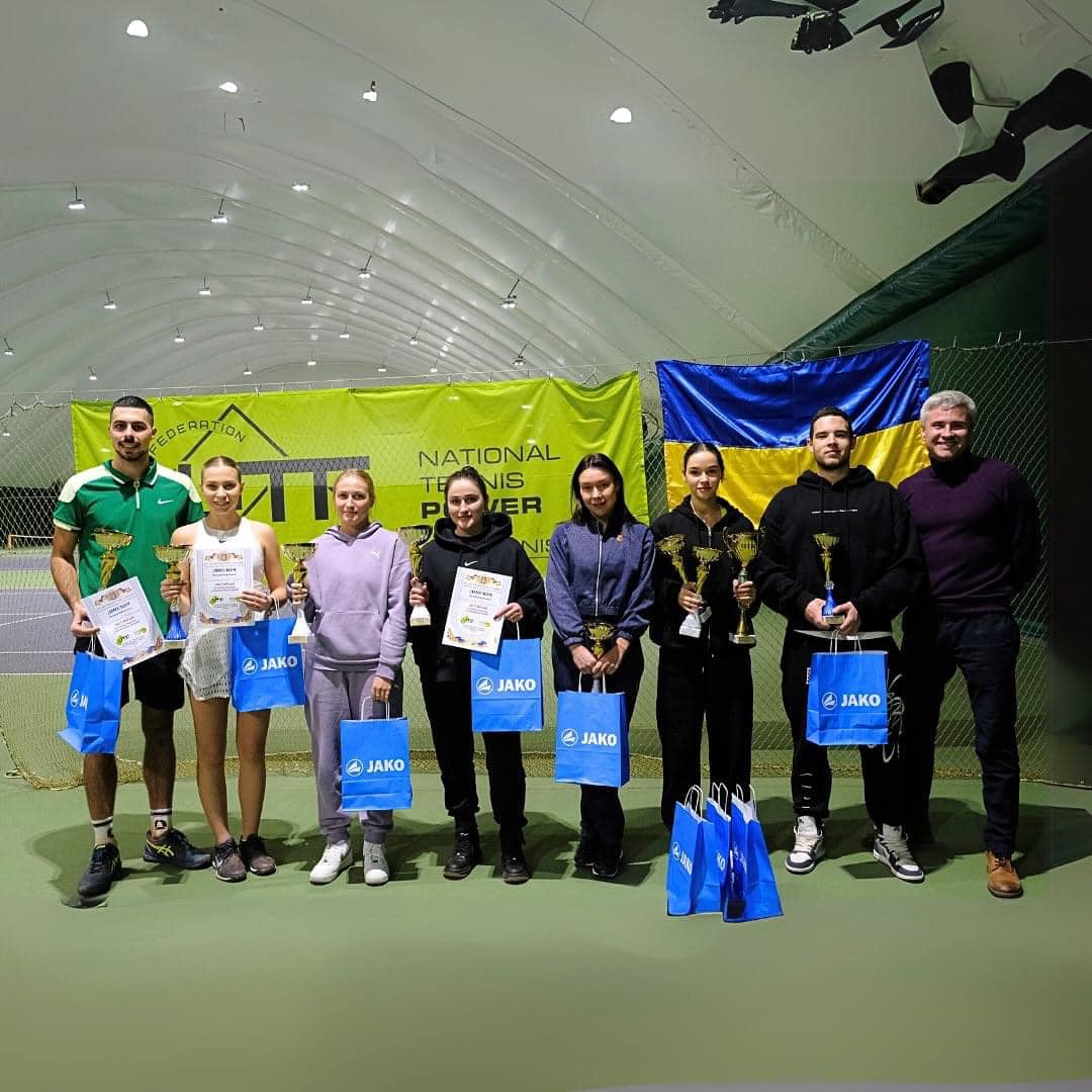 Кубок України з тенісу завершено! 🎾