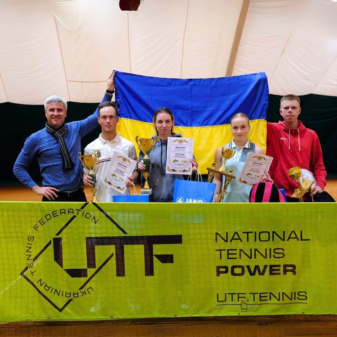 Кубок України з тенісу завершено! 🎾