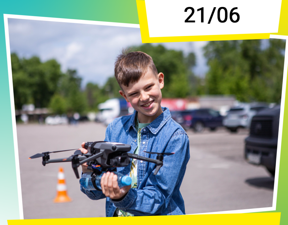 Запрошуємо в ІКСПАРК на сімейний фестиваль “Дронпікнік”
