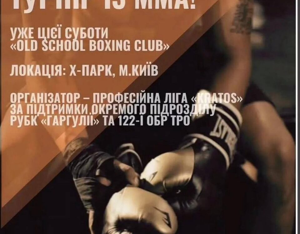 Захопливий турнір із ММА