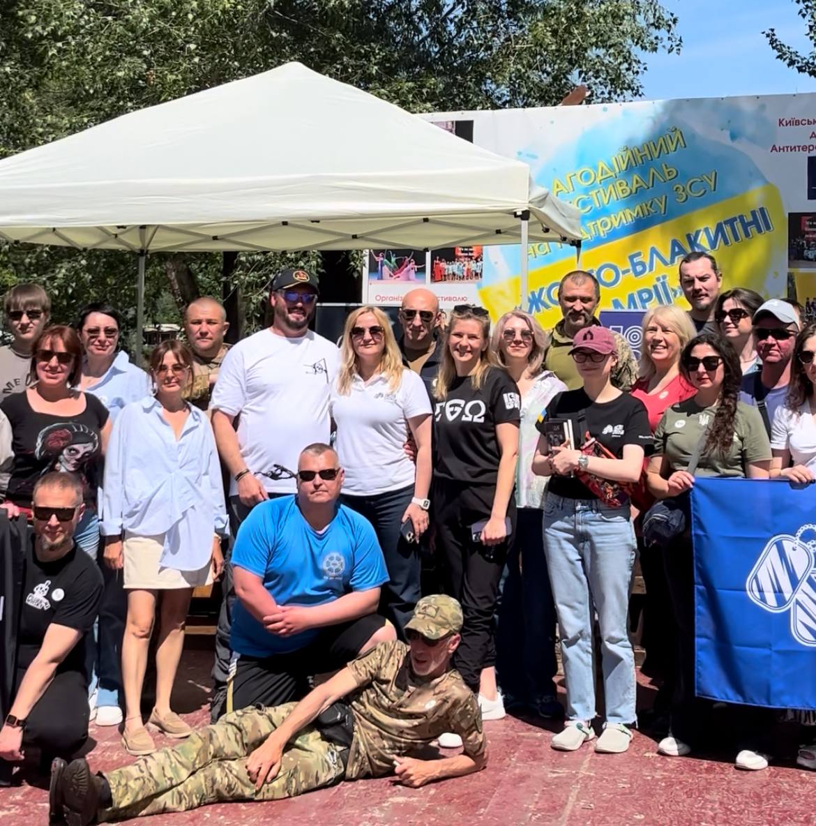 Ветеранський фонд «Після  служби «зібрали в Ікспарку в “Bike Box caffee” на теплу  зустріч в колі ветеранів та їхніх родин