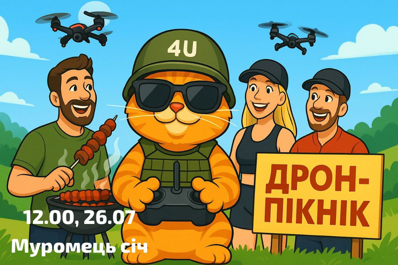 26.07 - Дронпікнік: Гра в кальмара
