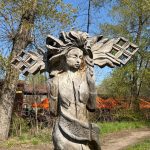 Алея дерев’яних скульптур WOOD ART FEST в Ікспарку